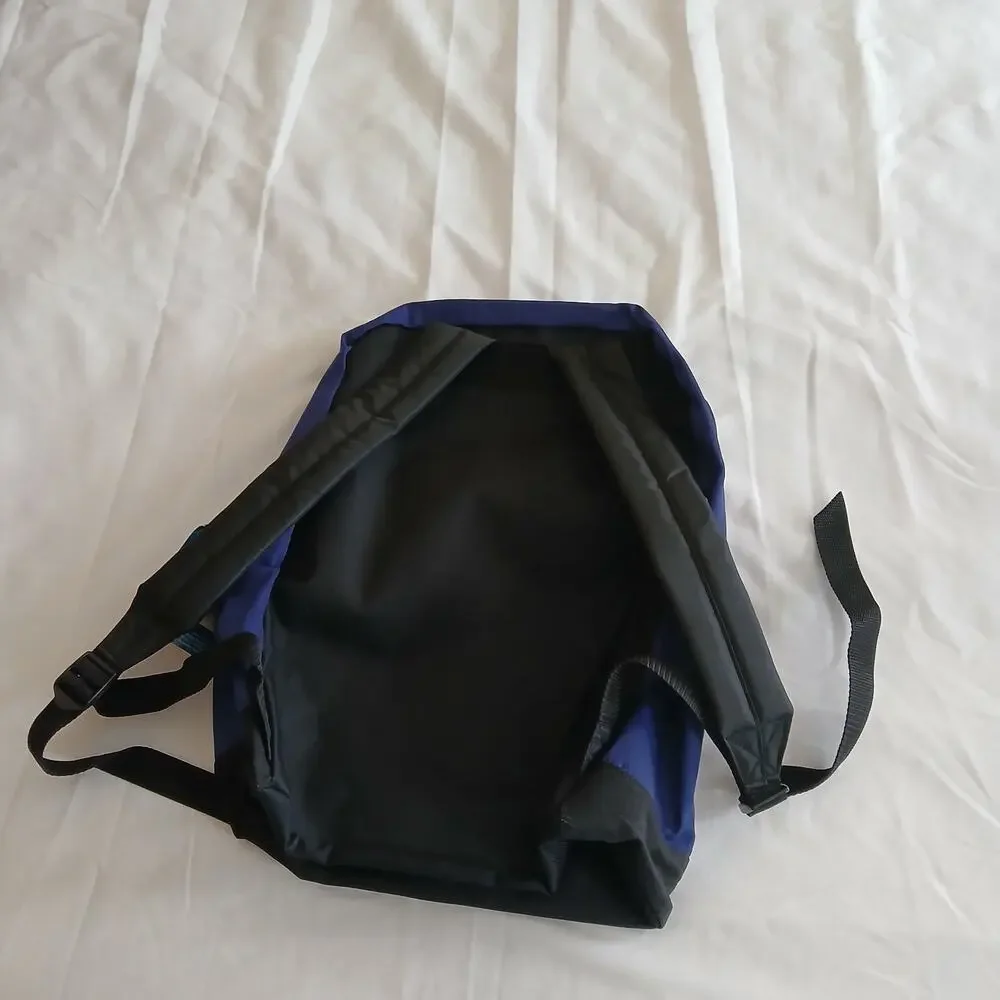 Vintage Disney Store Mickey Mouse Backpack Kids Navy Colorblock NWT School Bag